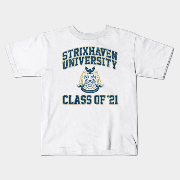 Strixhaven University Class of 21 (Variant) Kids T-Shirt by huckblade